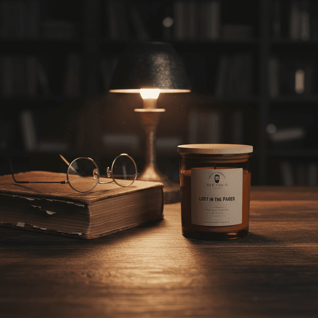 lost-in-the-pages_1 - Bee Coco Candle