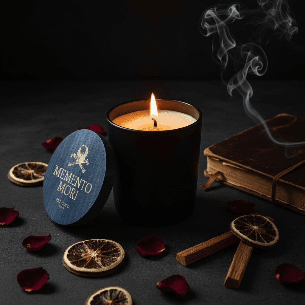 memento-mori-candle - Bee Coco Candle