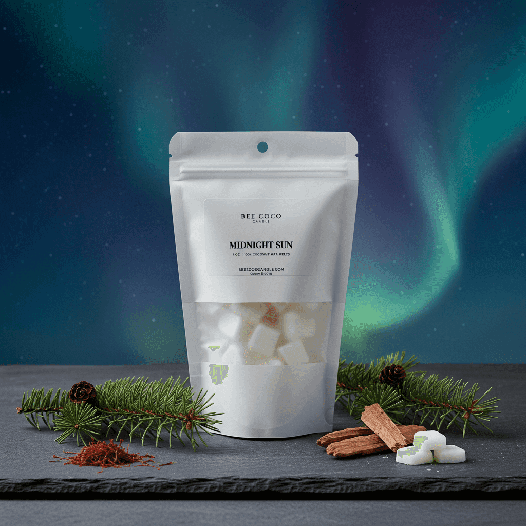 midnight-sun-wax-melts-2 - Bee Coco Candle