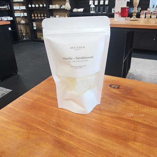 Vanilla + Sandalwood Wax Melts