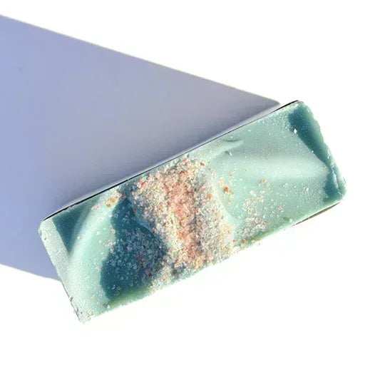 Salt + Sea Bar Handmade Tallow and Goat Milk Kefir Soap - Bee Coco Candle
