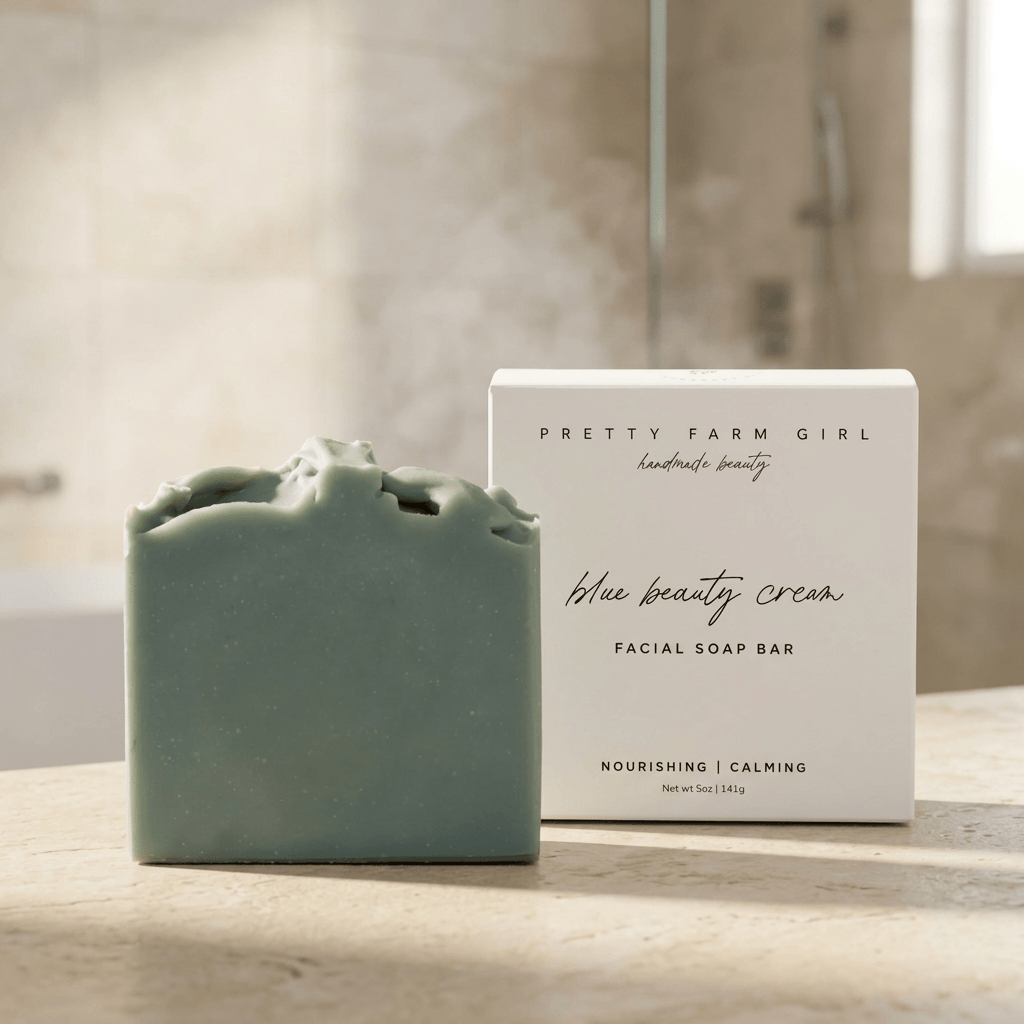 Blue Beauty Cream Facial Bar