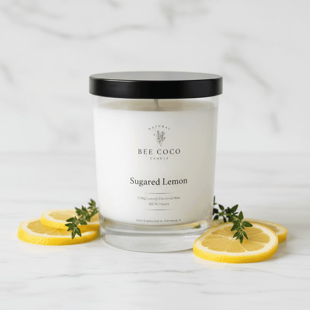 sugared-lemon_1 - Bee Coco Candle