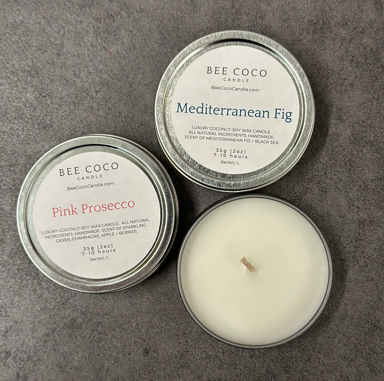 Travel Tins: 2oz Scented Candles
