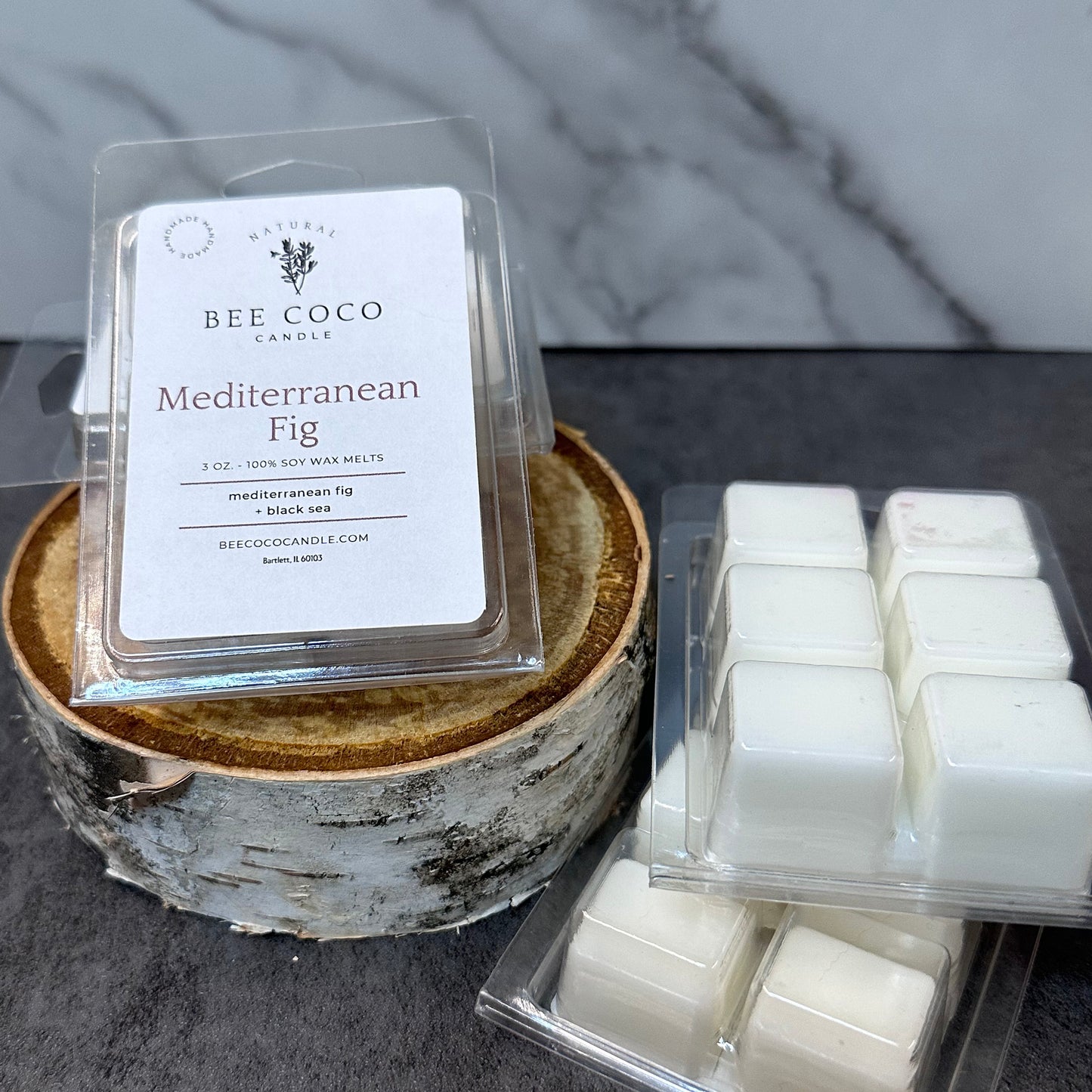 Mediterranean Fig Non-Toxic Wax Melts   – Bee Coco  Candle
