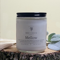 Bee Coco Candle Mellow 8 oz Scented Candle