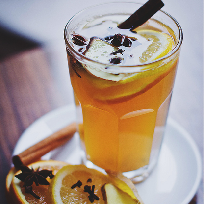 glass of mulled wine